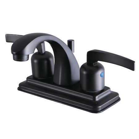 Kingston Brass 4" Centerset Bathroom Faucet, Oil Rubbed Bronze KB4645EFL
